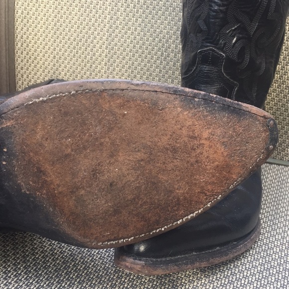 Men’s Justin leather Cowboy boots main image 5